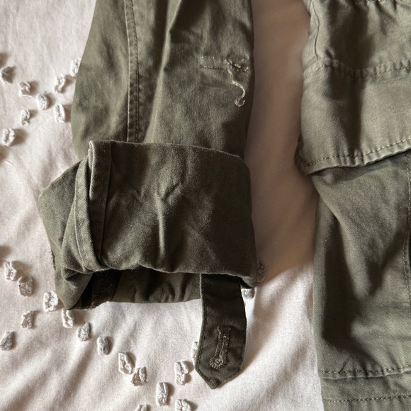 Love Tree Olive Utility Jacket - Picture 3 of 7